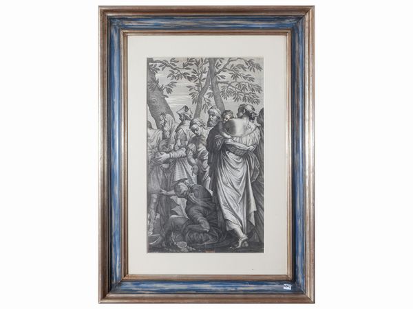 Resurrezione di Lazzaro  - Asta Dimore fiorentine - Associazione Nazionale - Case d'Asta italiane