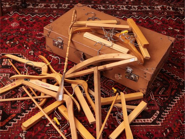 Valigia vintage in cuoio  - Asta Dimore fiorentine - Associazione Nazionale - Case d'Asta italiane