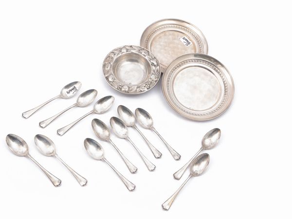 Lotto di argenteria  - Asta Dimore fiorentine - Associazione Nazionale - Case d'Asta italiane