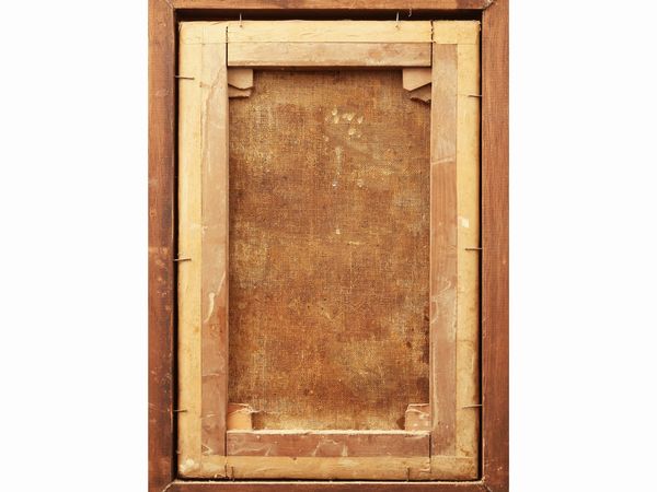 Scuola veneta del XVII : Madonna con Bambino  - Asta Dimore fiorentine - Associazione Nazionale - Case d'Asta italiane