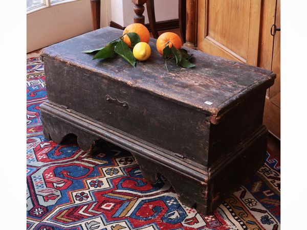 Piccola cassapanca rustica d'epoca  - Asta Dimore fiorentine - Associazione Nazionale - Case d'Asta italiane