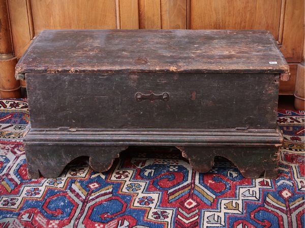 Piccola cassapanca rustica d'epoca  - Asta Dimore fiorentine - Associazione Nazionale - Case d'Asta italiane