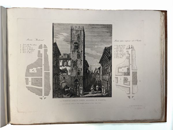 Taccuino originale di Giovanni Battista Silvestri architetto  - Asta Dimore fiorentine - Associazione Nazionale - Case d'Asta italiane