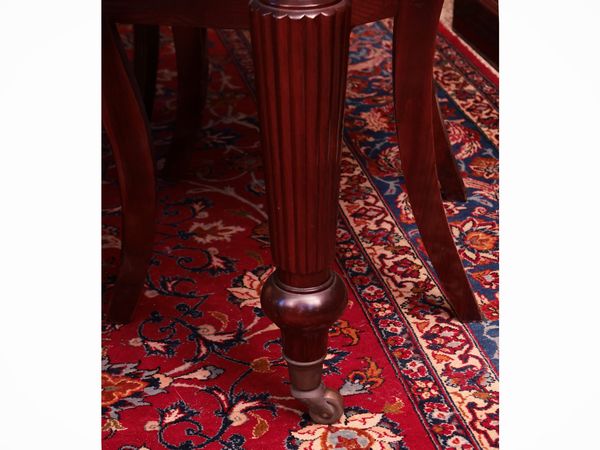 Tavolo da pranzo allungabile in mogano  - Asta Dimore fiorentine - Associazione Nazionale - Case d'Asta italiane