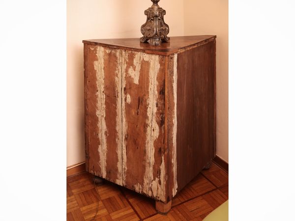 Angoliera bassa in noce  - Asta Dimore fiorentine - Associazione Nazionale - Case d'Asta italiane