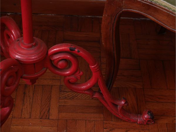 Attaccapanni a stelo in ferro battuto  - Asta Dimore fiorentine - Associazione Nazionale - Case d'Asta italiane