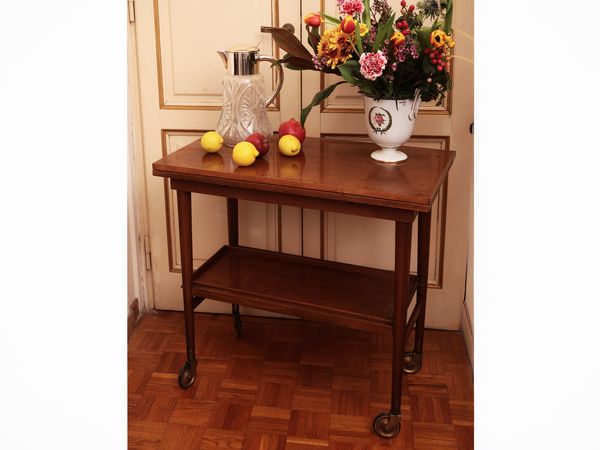 Carrello di servizio in noce  - Asta Dimore fiorentine - Associazione Nazionale - Case d'Asta italiane