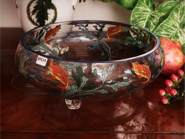 Centrotavola in vetro  - Asta Dimore fiorentine - Associazione Nazionale - Case d'Asta italiane