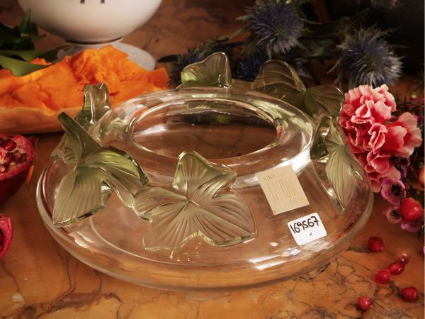 Centrtotavola in cristallo, Lalique  - Asta Dimore fiorentine - Associazione Nazionale - Case d'Asta italiane