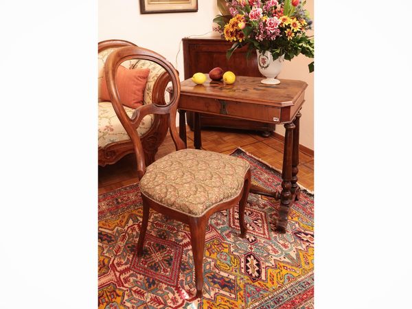 Tavolino da lavoro in noce  - Asta Dimore fiorentine - Associazione Nazionale - Case d'Asta italiane