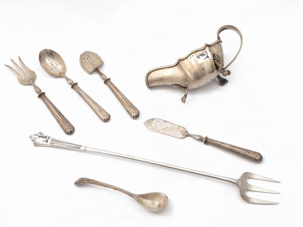 Accessori per la tavola in argento  - Asta Dimore fiorentine - Associazione Nazionale - Case d'Asta italiane