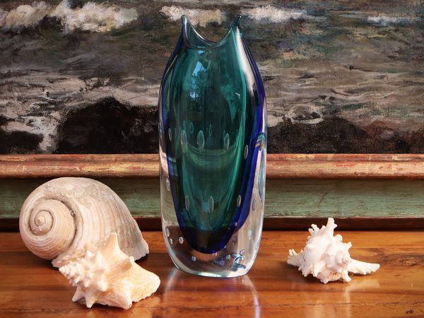 Vaso in vetro sommerso  - Asta Dimore fiorentine - Associazione Nazionale - Case d'Asta italiane