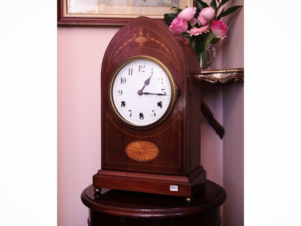 Grande orologio da tavolo in noce, F de S Paris  - Asta Dimore fiorentine - Associazione Nazionale - Case d'Asta italiane