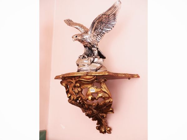 Mensola in legno intagliato e dorato  - Asta Dimore fiorentine - Associazione Nazionale - Case d'Asta italiane