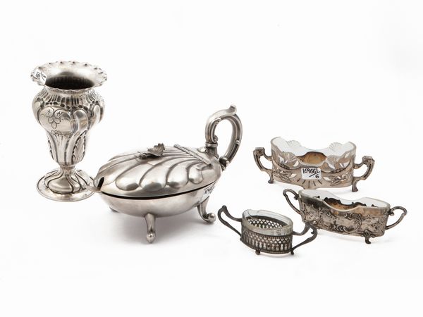 Lotto di argenteria per la tavola  - Asta Dimore fiorentine - Associazione Nazionale - Case d'Asta italiane