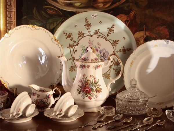 Accessori per servire la colazione  - Asta Dimore fiorentine - Associazione Nazionale - Case d'Asta italiane
