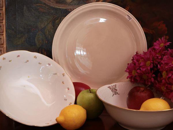 Due insalatiere in porcellana, Richard Ginori  - Asta Dimore fiorentine - Associazione Nazionale - Case d'Asta italiane