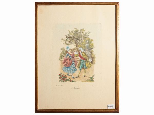 Lotto di stampe  - Asta Dimore fiorentine - Associazione Nazionale - Case d'Asta italiane