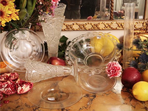 Accessori in vetro d'epoca e cristallo  - Asta Dimore fiorentine - Associazione Nazionale - Case d'Asta italiane
