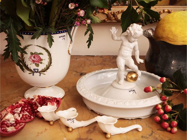 Accessori per la casa in porcellana  - Asta Dimore fiorentine - Associazione Nazionale - Case d'Asta italiane