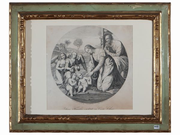 Due grafiche d'epoca  - Asta Dimore fiorentine - Associazione Nazionale - Case d'Asta italiane