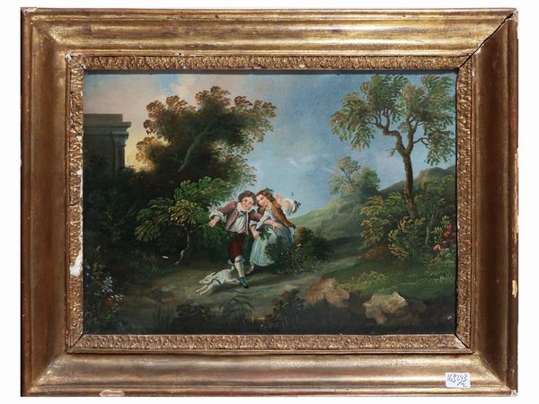 Scene arcadiche  - Asta Dimore fiorentine - Associazione Nazionale - Case d'Asta italiane