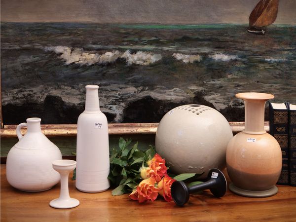 Sei vasi in ceramica  - Asta Dimore fiorentine - Associazione Nazionale - Case d'Asta italiane