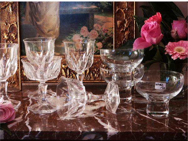 Assortimento di bicchieri da aperitivo  - Asta Dimore fiorentine - Associazione Nazionale - Case d'Asta italiane