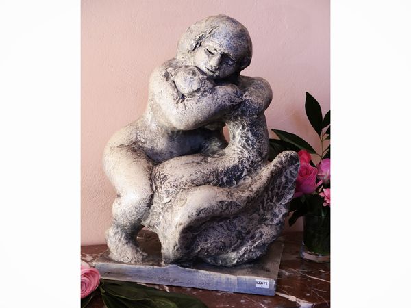 Grande scultura in ceramica  - Asta Dimore fiorentine - Associazione Nazionale - Case d'Asta italiane