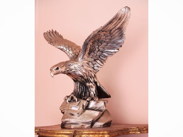 Gruppo rivestito in argento 925  - Asta Dimore fiorentine - Associazione Nazionale - Case d'Asta italiane