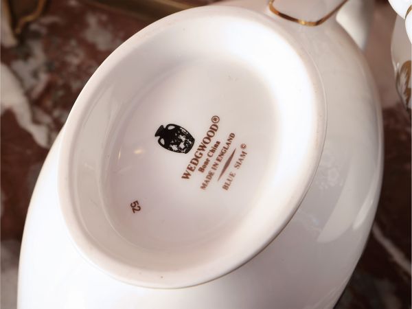 Servizio di piatti in porcellana, decoro Blue Siam, Wedgwood  - Asta Dimore fiorentine - Associazione Nazionale - Case d'Asta italiane