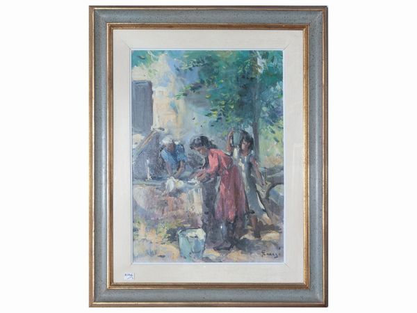 Tre dipinti da arredamento  - Asta Dimore fiorentine - Associazione Nazionale - Case d'Asta italiane