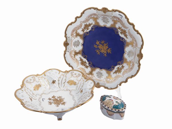 Centrotavola in porcellana  - Asta Dimore fiorentine - Associazione Nazionale - Case d'Asta italiane