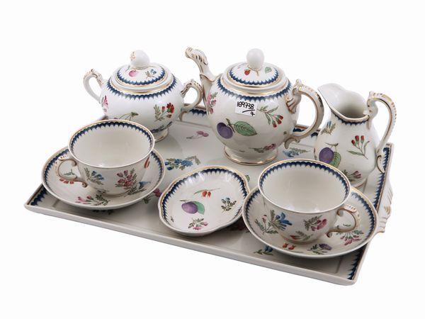 Tet� a tet� in porcellana, Richard Ginori  - Asta Dimore fiorentine - Associazione Nazionale - Case d'Asta italiane