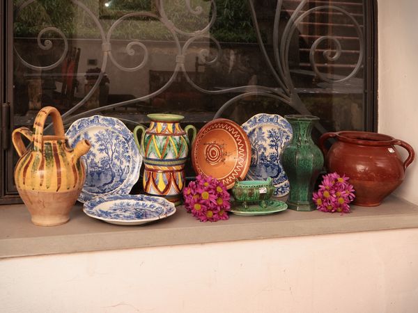Lotto di ceramiche popolari  - Asta Dimore fiorentine - Associazione Nazionale - Case d'Asta italiane