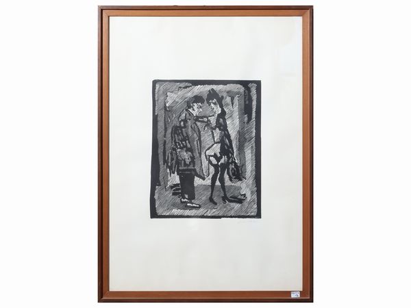 MINO MACCARI : Figure  - Asta Dimore fiorentine - Associazione Nazionale - Case d'Asta italiane