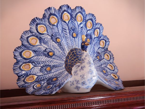 Grande gruppo in ceramica smaltata  - Asta Dimore fiorentine - Associazione Nazionale - Case d'Asta italiane