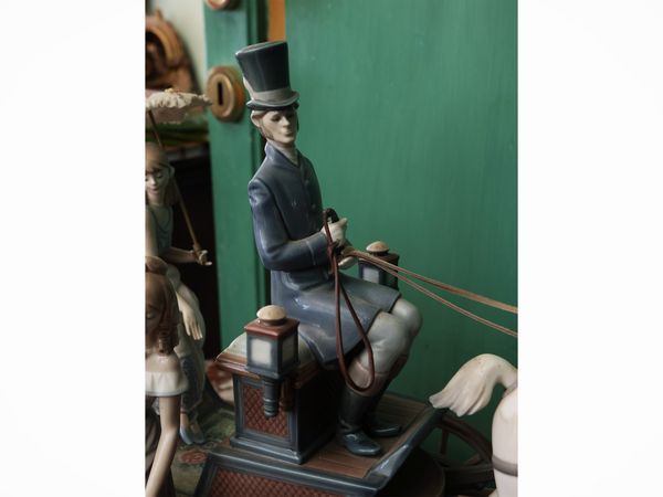 Grande gruppo in porcellana policroma, Llandr�  - Asta Dimore fiorentine - Associazione Nazionale - Case d'Asta italiane