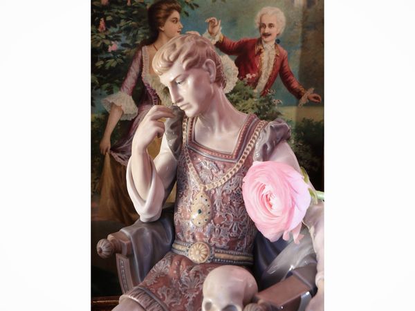 Grande gruppo in porcellana, Lladr  - Asta Dimore fiorentine - Associazione Nazionale - Case d'Asta italiane