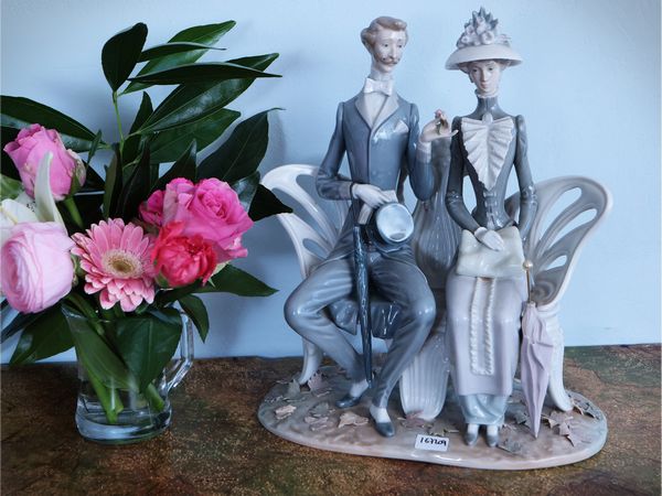 Gruppo in porcellana, Llandr�  - Asta Dimore fiorentine - Associazione Nazionale - Case d'Asta italiane