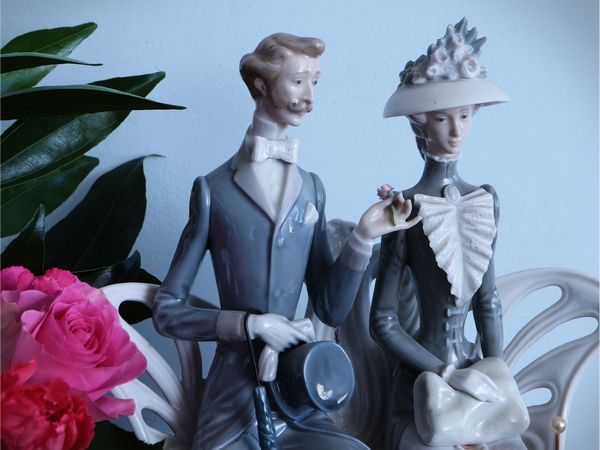 Gruppo in porcellana, Llandr�  - Asta Dimore fiorentine - Associazione Nazionale - Case d'Asta italiane