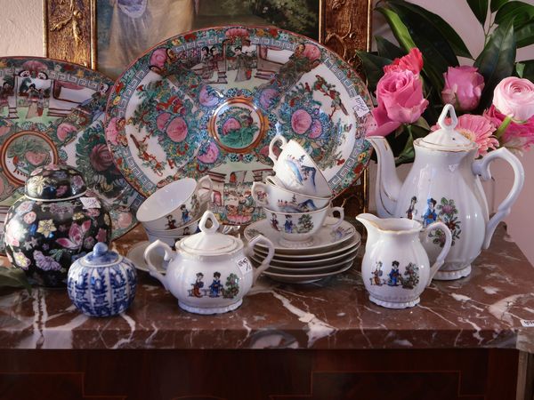 Lotto di chinoiserie  - Asta Dimore fiorentine - Associazione Nazionale - Case d'Asta italiane