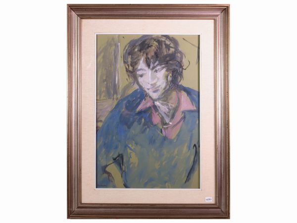 Enzo Faraoni : Figura femminile  - Asta Dimore fiorentine - Associazione Nazionale - Case d'Asta italiane