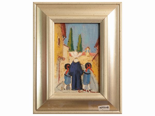 Rodolfo Marma : Via San Leonardo  - Asta Dimore fiorentine - Associazione Nazionale - Case d'Asta italiane