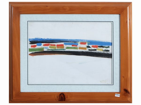 Sante Monachesi : Composizione  - Asta Dimore fiorentine - Associazione Nazionale - Case d'Asta italiane