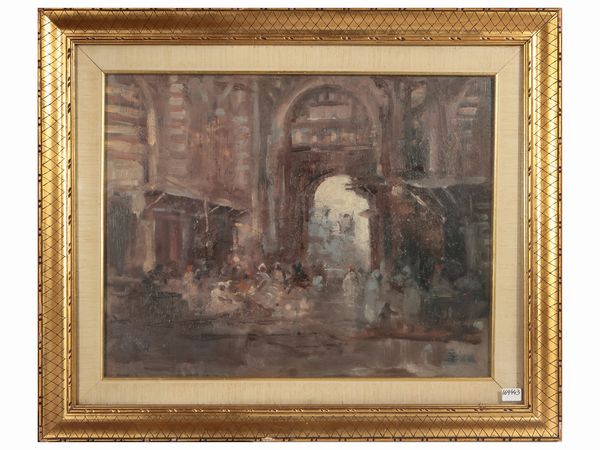 Sergio Cirno Bissi : Mercato orientale  - Asta Dimore fiorentine - Associazione Nazionale - Case d'Asta italiane