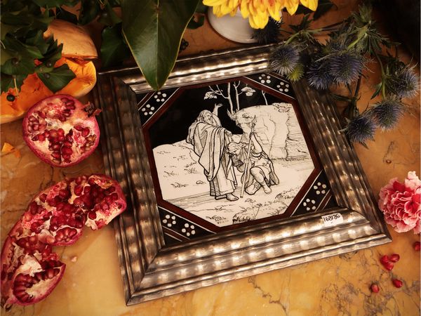 Elia che unge Enoch  - Asta Dimore fiorentine - Associazione Nazionale - Case d'Asta italiane