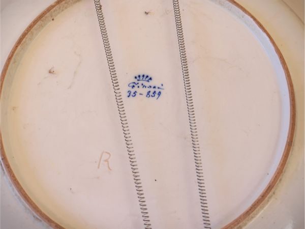 Piatto da parata in terracotta invetriata, Ginori  - Asta Dimore fiorentine - Associazione Nazionale - Case d'Asta italiane