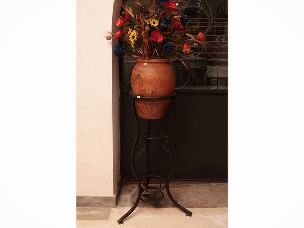 Fioriera in ferro battuto  - Asta Dimore fiorentine - Associazione Nazionale - Case d'Asta italiane