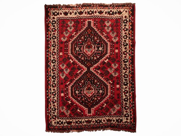 Tappeto persiano Qashkai di vecchia manifattura  - Asta Dimore fiorentine - Associazione Nazionale - Case d'Asta italiane